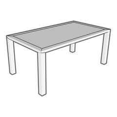 Rectangle Table Custom Size Cover Type 2
