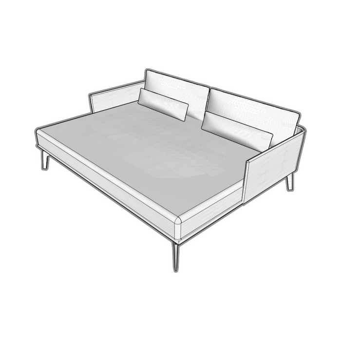 Garden and patio furniture cover illustration